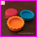 High Quality Silicone Wine Bottle Stopper Cap, Beverage PrintingLogo Bottle Caps